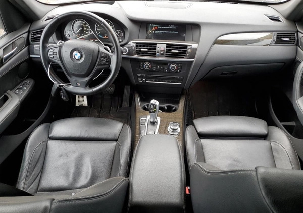 BMW X3 cena 29000 przebieg: 124191, rok produkcji 2014 z Wąsosz małe 67